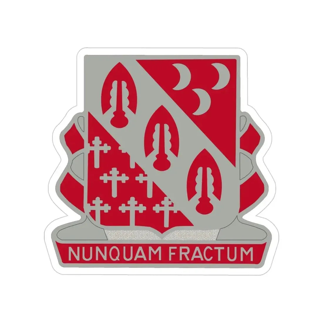 7th Artillery Regiment (U.S. Army) Transparent STICKER Die-Cut Vinyl Decal - The Sticker Space