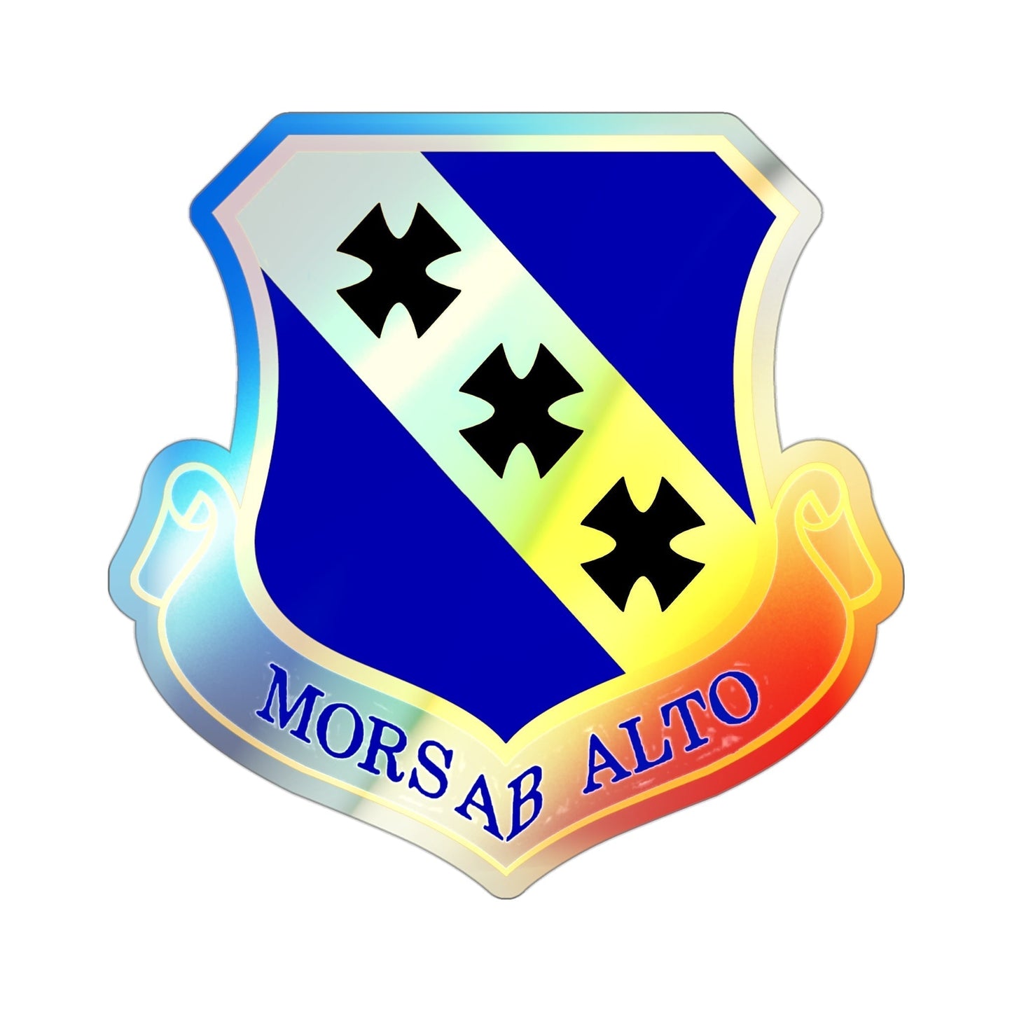 7th Bomb Wing (U.S. Air Force) Holographic STICKER Die-Cut Vinyl Decal-3 Inch-The Sticker Space