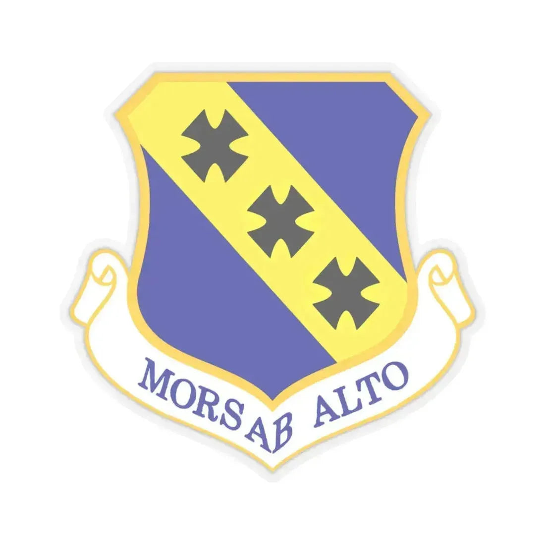 7th Bomb Wing (U.S. Air Force) STICKER Vinyl Kiss-Cut Decal 4 Inch Transparent - The Sticker Space