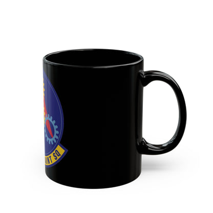 7th Equipment Maintenance Squadron (U.S. Air Force) Black Coffee Mug-The Sticker Space