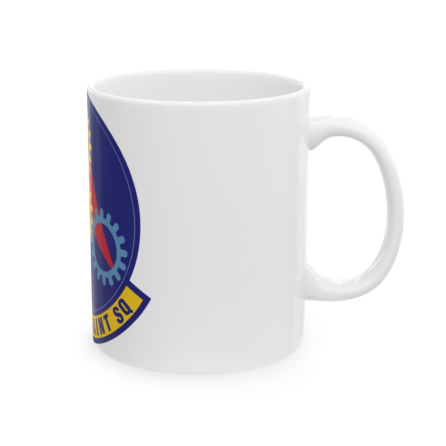 7th Equipment Maintenance Squadron (U.S. Air Force) White Coffee Mug-The Sticker Space