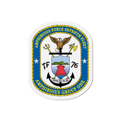 7th Fleet Amphibious Force (U.S. Navy) Die-Cut Magnet-The Sticker Space