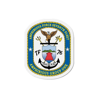 7th Fleet Amphibious Force (U.S. Navy) Refrigerator Magnet 3 Inch - The Sticker Space