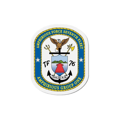 7th Fleet Amphibious Force (U.S. Navy) Refrigerator Magnet - The Sticker Space