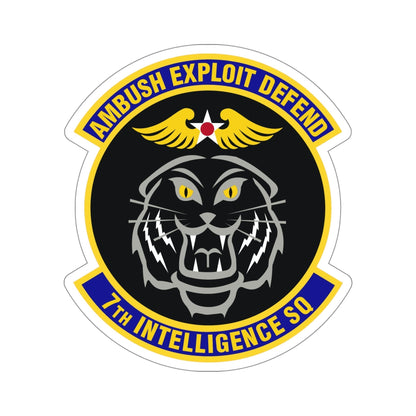 7th Intelligence Squadron (U.S. Air Force) STICKER Vinyl Die-Cut Decal-5 Inch-The Sticker Space