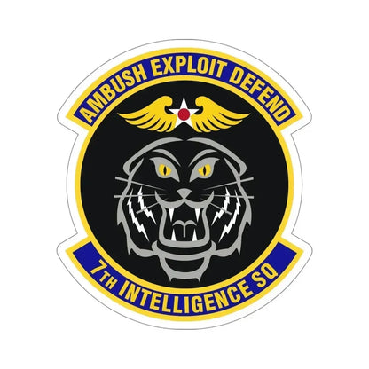 7th Intelligence Squadron (U.S. Air Force) STICKER Vinyl Die-Cut Decal 5 Inch - The Sticker Space
