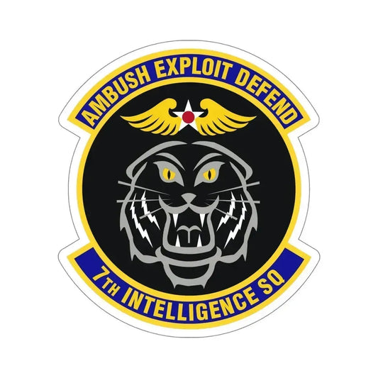 7th Intelligence Squadron (U.S. Air Force) STICKER Vinyl Die-Cut Decal 6 Inch - The Sticker Space