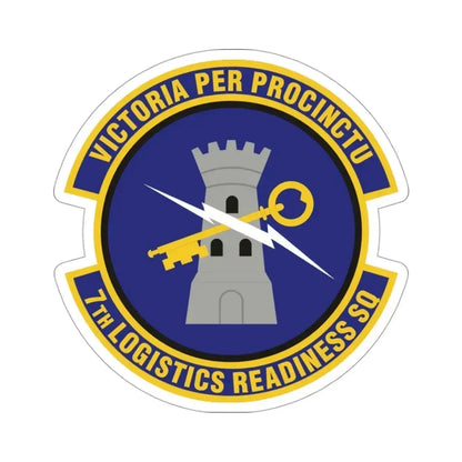 7th Logistics Readiness Squadron (U.S. Air Force) STICKER Vinyl Die-Cut Decal 3 Inch - The Sticker Space