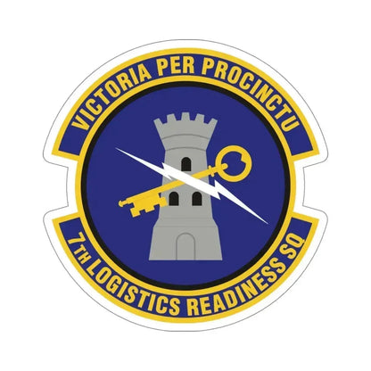 7th Logistics Readiness Squadron (U.S. Air Force) STICKER Vinyl Die-Cut Decal 5 Inch - The Sticker Space