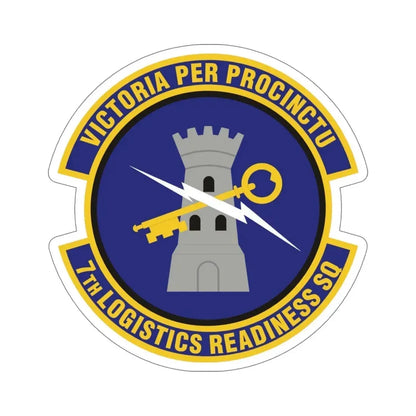 7th Logistics Readiness Squadron (U.S. Air Force) STICKER Vinyl Die-Cut Decal - The Sticker Space
