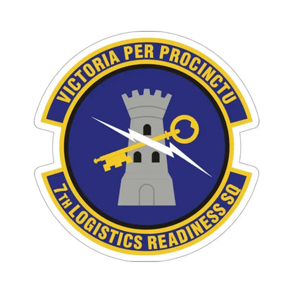 7th Logistics Readiness Squadron (U.S. Air Force) STICKER Vinyl Die-Cut Decal - The Sticker Space