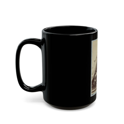 7th N.Y. State Militia, Camp Cameron, D.C., 1861 002 (U.S. Civil War) Black Coffee Mug