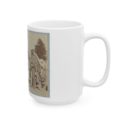 7th N.Y. State Militia, Camp Cameron, D.C., 1861 003 (U.S. Civil War) White Coffee Mug