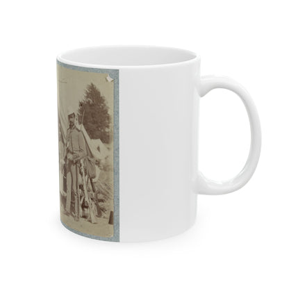 7th N.Y. State Militia, Camp Cameron, D.C., 1861 003 (U.S. Civil War) White Coffee Mug