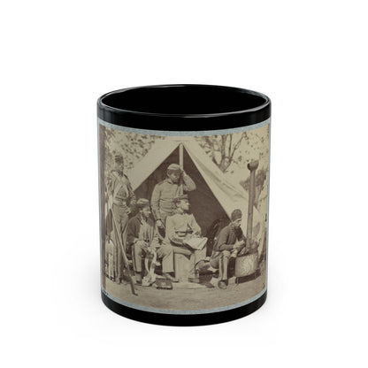 7th N.Y. State Militia, Camp Cameron, D.C., 1861 004 (U.S. Civil War) Black Coffee Mug