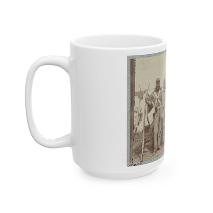 7th N.Y. State Militia, Camp Cameron, D.C., 1861 005 (U.S. Civil War) White Coffee Mug