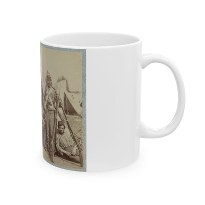 7th N.Y. State Militia, Camp Cameron, D.C., 1861 005 (U.S. Civil War) White Coffee Mug