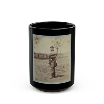 7th New York State Militia, Camp Cameron, D.C., 1861 001 (U.S. Civil War) Black Coffee Mug