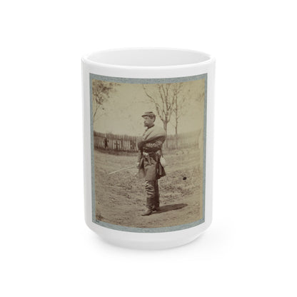 7th New York State Militia, Camp Cameron, D.C., 1861 001 (U.S. Civil War) White Coffee Mug