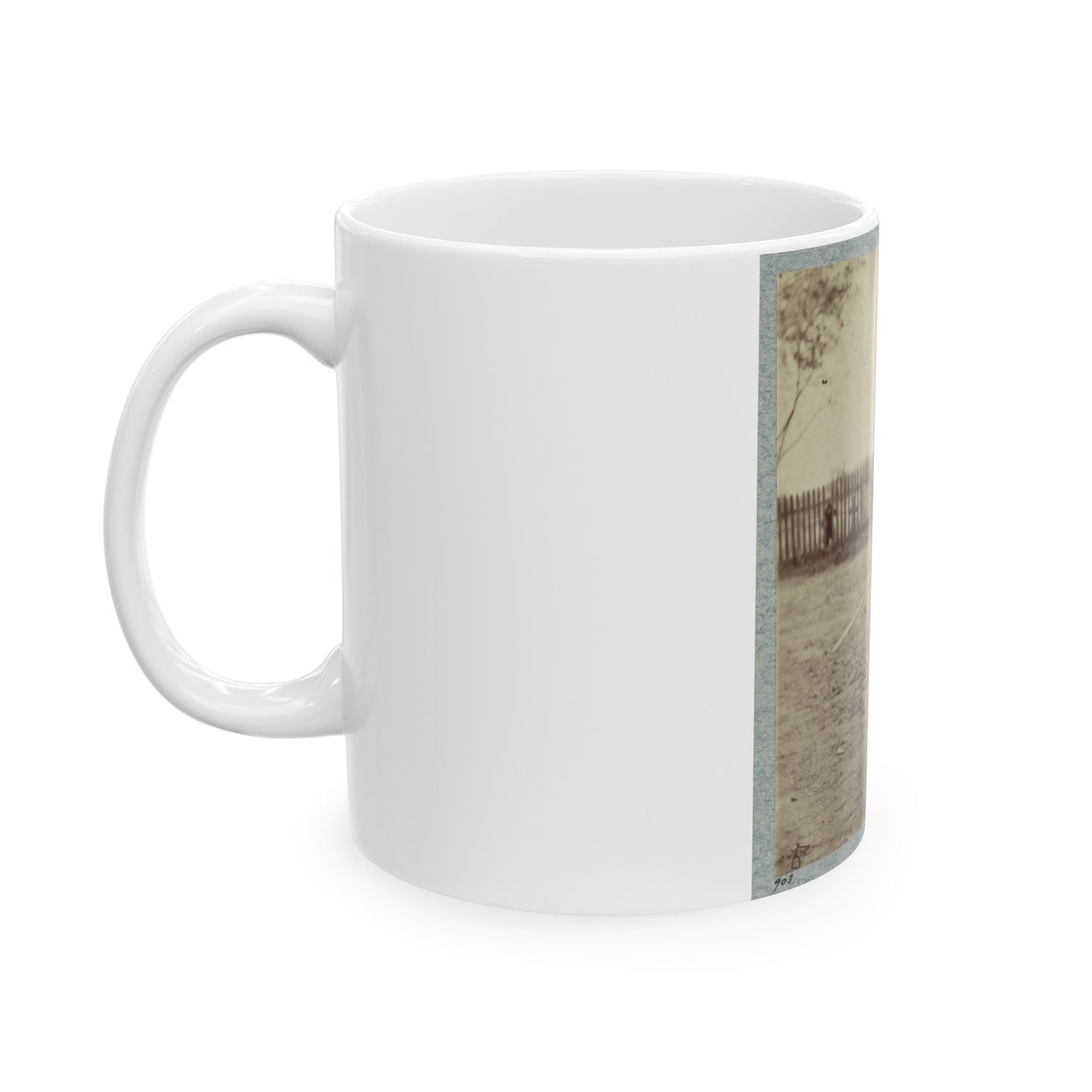 7th New York State Militia, Camp Cameron, D.C., 1861 001 (U.S. Civil War) White Coffee Mug