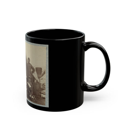 7th New York State Militia, Camp Cameron, D.C., 1861 008 (U.S. Civil War) Black Coffee Mug