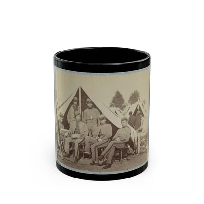 7th New York State Militia, Camp Cameron, D.C., 1861 020 (U.S. Civil War) Black Coffee Mug