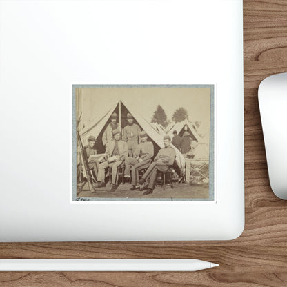 7th New York State Militia, Camp Cameron, D.C., 1861 020 (U.S. Civil War) STICKER Vinyl Die-Cut Decal-The Sticker Space