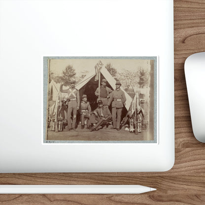 7th New York State Militia, Camp Cameron, D.C., 1861 032 (U.S. Civil War) STICKER Vinyl Die-Cut Decal-The Sticker Space