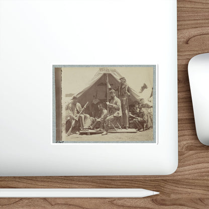 7th New York State Militia, Camp Cameron, D.C., 1861 035 (U.S. Civil War) STICKER Vinyl Die-Cut Decal-The Sticker Space