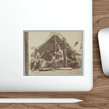 7th New York State Militia, Camp Cameron, D.C., 1861 035 (U.S. Civil War) STICKER Vinyl Die-Cut Decal-The Sticker Space