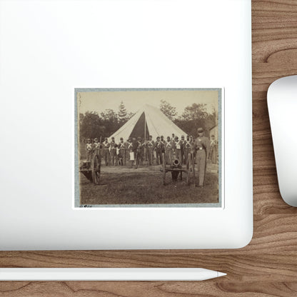 7th New York State Militia, Camp Cameron, D.C., 1861 036 (U.S. Civil War) STICKER Vinyl Die-Cut Decal-The Sticker Space