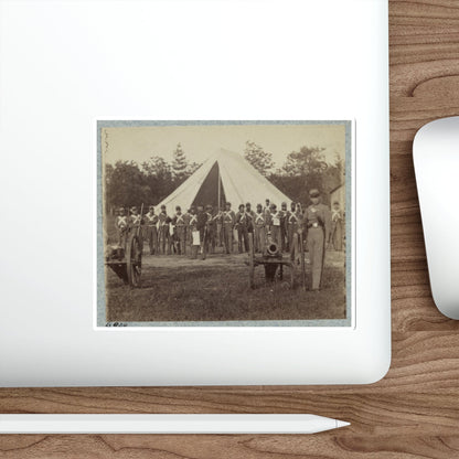 7th New York State Militia, Camp Cameron, D.C., 1861 036 (U.S. Civil War) STICKER Vinyl Die-Cut Decal-The Sticker Space