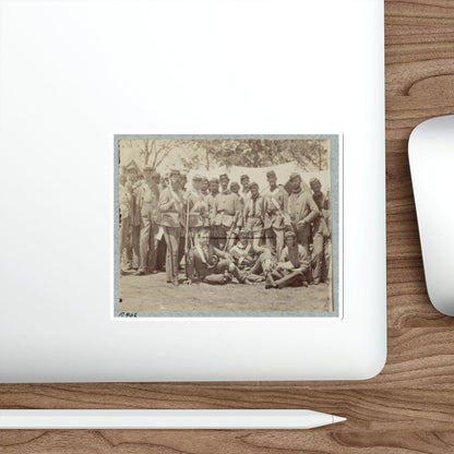 7th New York State Militia, Camp Cameron, D.C., 1861 037 (U.S. Civil War) STICKER Vinyl Die-Cut Decal-The Sticker Space