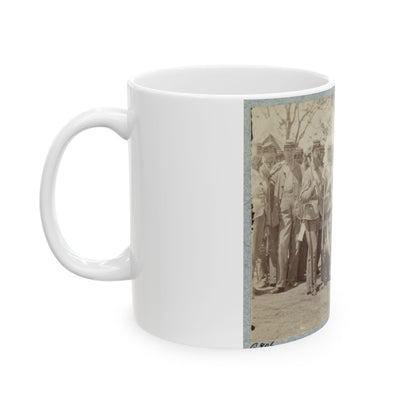 7th New York State Militia, Camp Cameron, D.C., 1861 037 (U.S. Civil War) White Coffee Mug