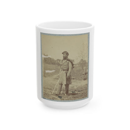 7th New York State Militia, Camp Cameron, D.C., 1861 (U.S. Civil War) White Coffee Mug