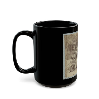 7th New York State Militia, Camp Cameron, D.C., 1861(2) (U.S. Civil War) Black Coffee Mug