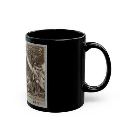 7th New York State Militia, Camp Cameron, D.C., 1861(2) (U.S. Civil War) Black Coffee Mug