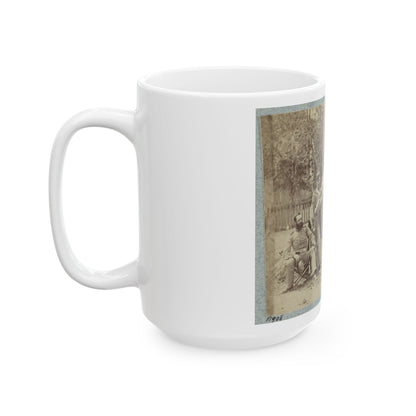 7th New York State Militia, Camp Cameron, D.C., 1861(2) (U.S. Civil War) White Coffee Mug