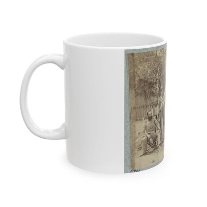 7th New York State Militia, Camp Cameron, D.C., 1861(2) (U.S. Civil War) White Coffee Mug