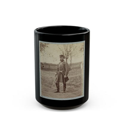 7th New York State Militia, Camp Cameron, D.C., 1861. (U.S. Civil War) Black Coffee Mug