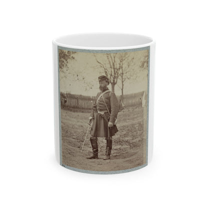 7th New York State Militia, Camp Cameron, D.C., 1861. (U.S. Civil War) White Coffee Mug