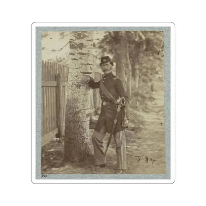 7Th New York State Militia, Camp Cameron, D.C., 1861 003 (U.S. Civil War) STICKER Vinyl Kiss-Cut Decal 4 Inch White - The Sticker Space