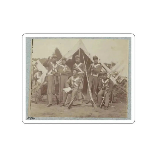 7th New York State Militia, Camp Cameron, D.C., 1861 004 (U.S. Civil War) STICKER Vinyl Die-Cut Decal White Die-Cut 2 Inch - The Sticker Space