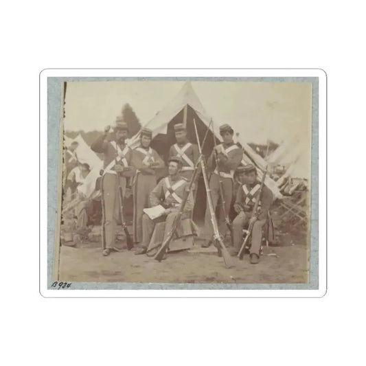 7Th New York State Militia, Camp Cameron, D.C., 1861 004 (U.S. Civil War) STICKER Vinyl Kiss-Cut Decal 2 Inch White - The Sticker Space