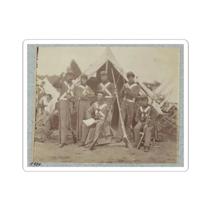 7Th New York State Militia, Camp Cameron, D.C., 1861 004 (U.S. Civil War) STICKER Vinyl Kiss-Cut Decal 3 Inch White - The Sticker Space