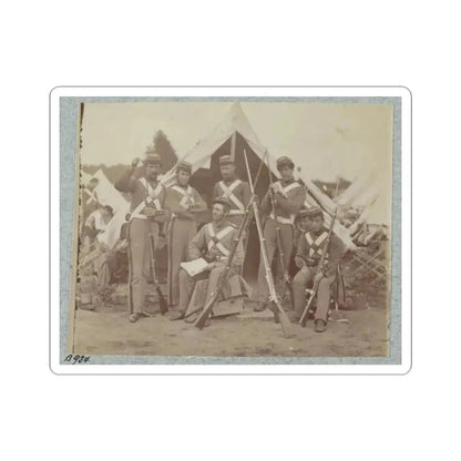 7Th New York State Militia, Camp Cameron, D.C., 1861 004 (U.S. Civil War) STICKER Vinyl Kiss-Cut Decal 4 Inch White - The Sticker Space