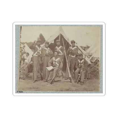 7Th New York State Militia, Camp Cameron, D.C., 1861 004 (U.S. Civil War) STICKER Vinyl Kiss-Cut Decal 6 Inch White - The Sticker Space