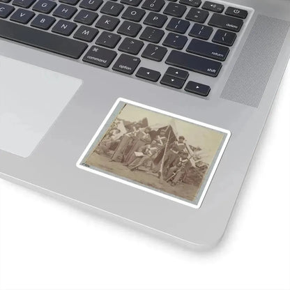 7Th New York State Militia, Camp Cameron, D.C., 1861 004 (U.S. Civil War) STICKER Vinyl Kiss-Cut Decal - The Sticker Space