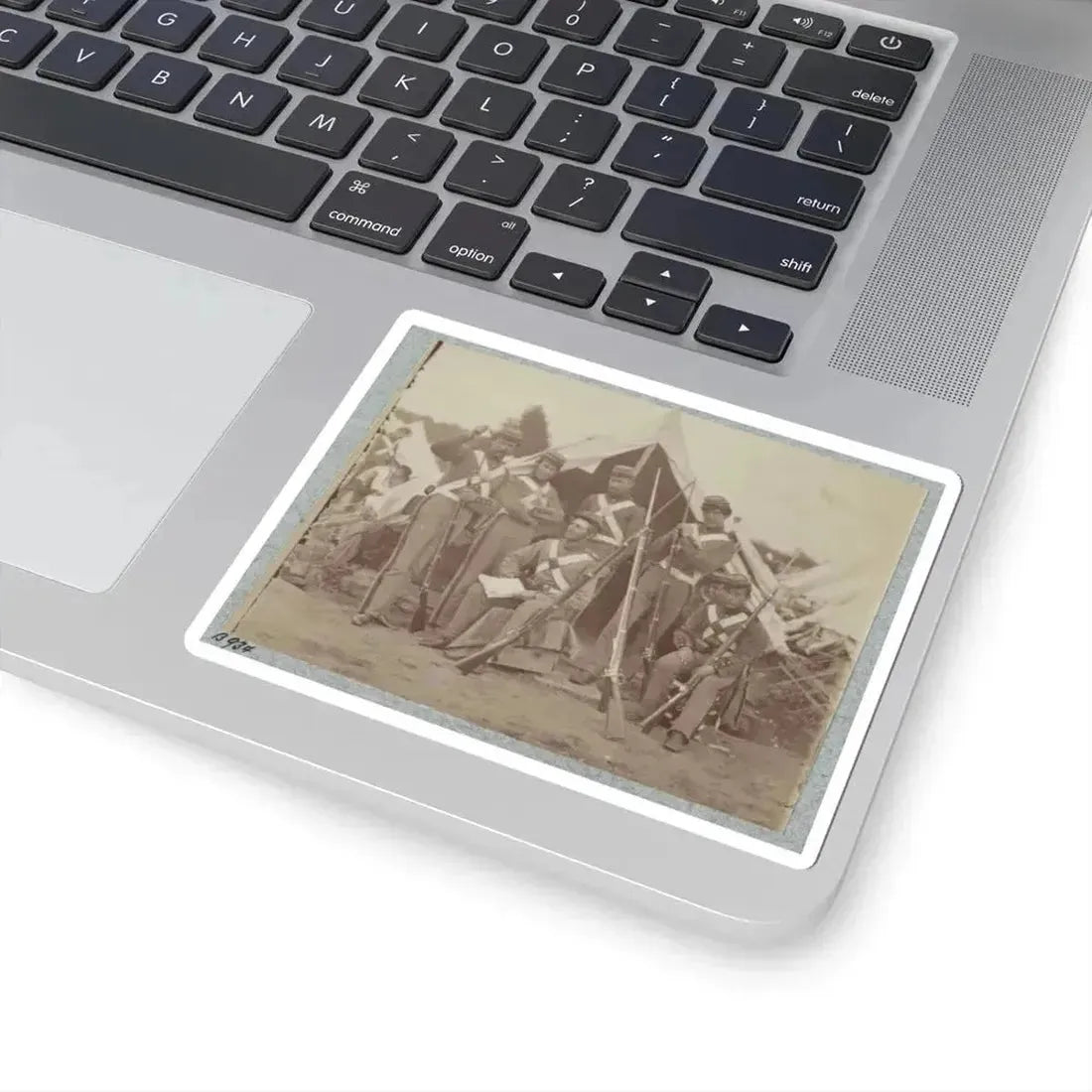 7Th New York State Militia, Camp Cameron, D.C., 1861 004 (U.S. Civil War) STICKER Vinyl Kiss-Cut Decal - The Sticker Space