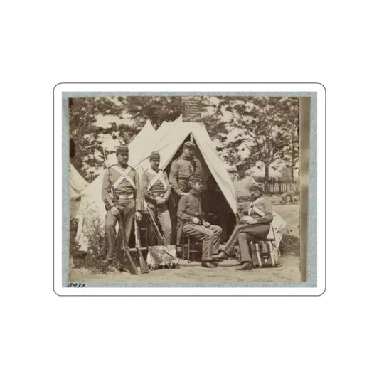 7th New York State Militia, Camp Cameron, D.C., 1861 005 (U.S. Civil War) STICKER Vinyl Die-Cut Decal White Die-Cut 2 Inch - The Sticker Space
